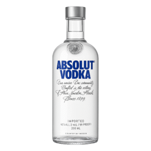 Absolut Original 80 Proof Swedish Vodka Bottle (200 ml)