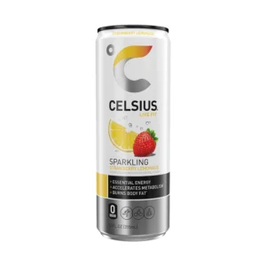 Celsius Sparkling Strawberry Lemonade Energy Drink Can (12 fl oz)