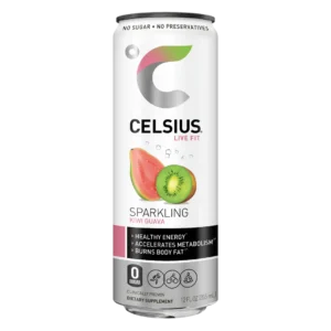 Celsiussprk_kiwi_guava Celsius Sparkling Kiwi Guava Energy Drink Can (12 fl oz)