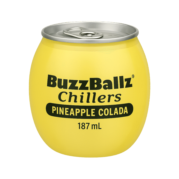 BuzzBallz Chiller Pineapple Colada Can (187 ml)