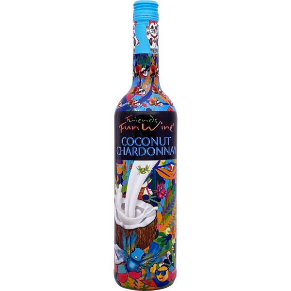 Friends Fun Wine Coconut Chardonnay Bottle (750 ml)