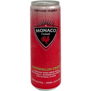 Monaco Watermelon Crush Tequila Cocktail Can (12 fl oz)