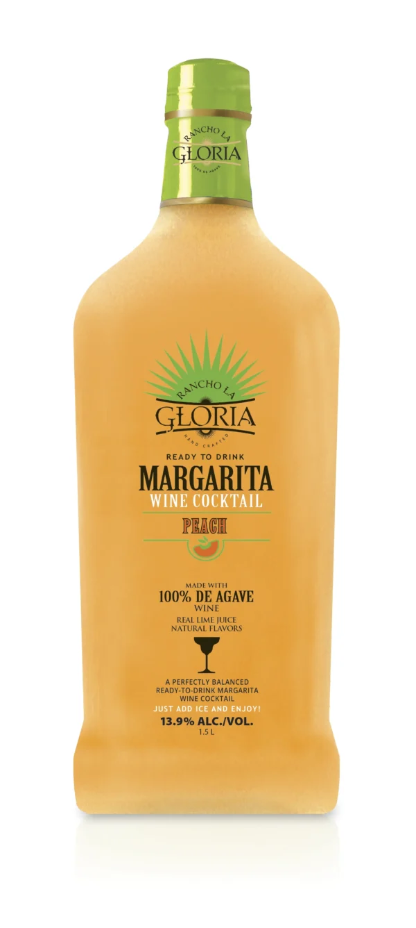 Rancho La Gloria Peach Margarita Wine Cocktail Bottle (1.5 L)