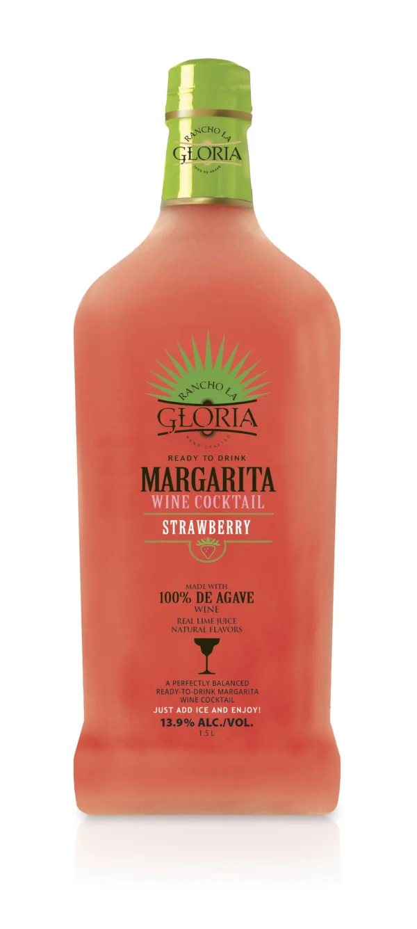 rancholagloriastrawberry Rancho La Gloria Strawberry Margarita Wine Cocktail Bottle (1.5 L)